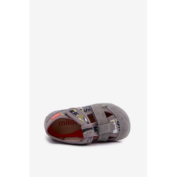  Detské papuče MILAMI 118/BR-64 GREY 