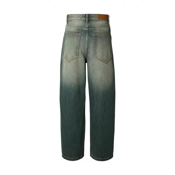  Pánske nohavice URBAN CLASSICS TB8055 MID BLUE DIRTY WASHED 