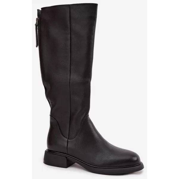  Dámske čižmy S.BARSKI JC62-1036 BLACK 