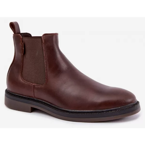  Pánske topánky BIG STAR SHOES UU174279 BROWN/BEIGE SHADOWS 