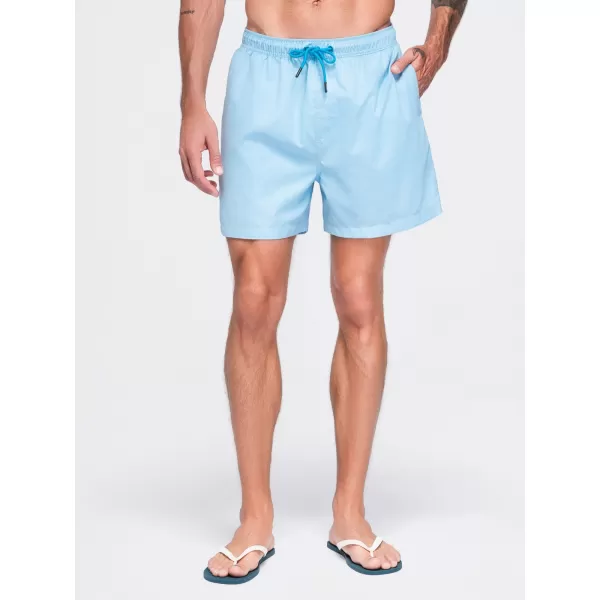  Pánske kraťasy OMBRE OM-SRSS-0216 LIGHT BLUE 