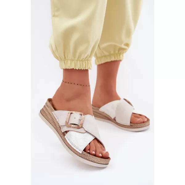  Dámske šľapky INBLU RV000016 BEIGE 