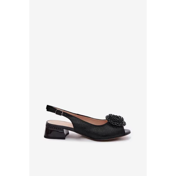  Dámske sandále D&A CR61-3030 BLACK 