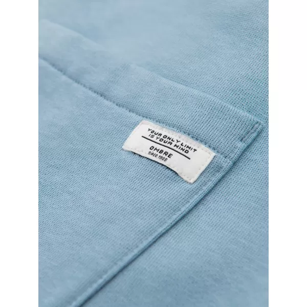  Pánske tepláky OMBRE OM-PABS-0304 LIGHT BLUE 