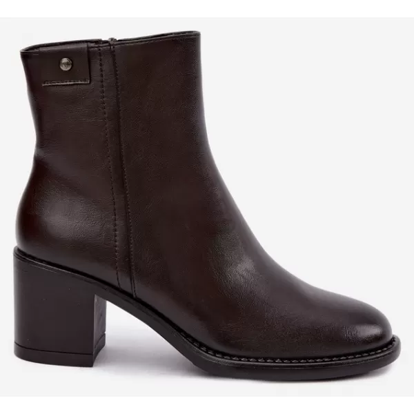  Dámske čižmy VINCEZA 58655 BROWN 