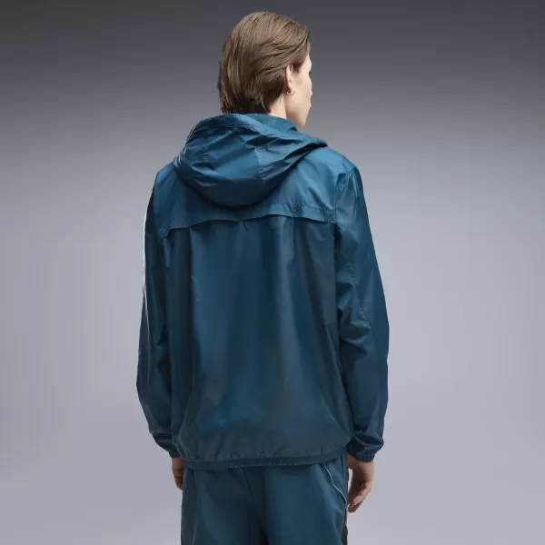  Pánska bunda PUMA ESS REGULAR WINDBREAKER 68462536 MIDNIGHT PETROL 