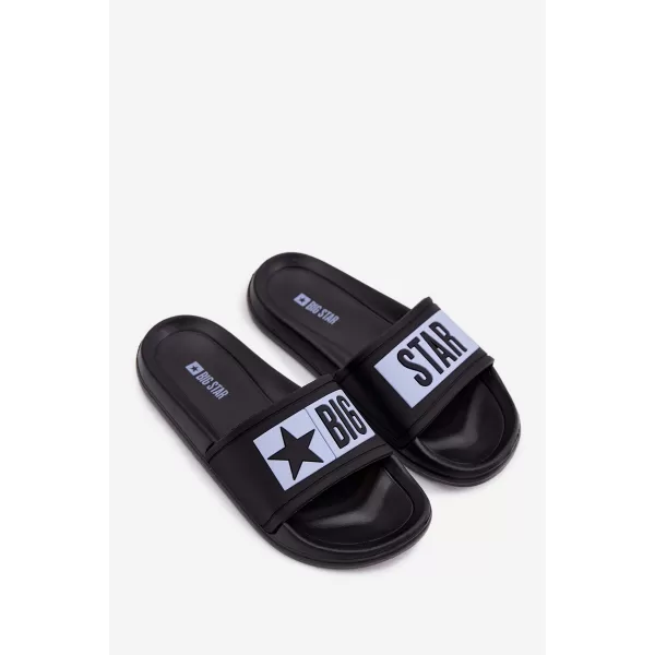  Detské šľapky BIG STAR SHOES TT374A003 BLACK/BLUE 