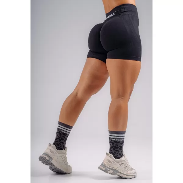  Extra push-up šortky NEBBIA PRIMAL 857 BLACK 