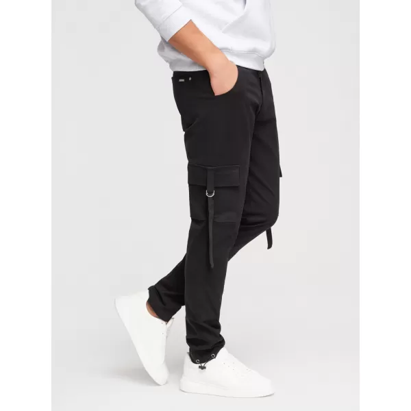  Pánske nohavice OMBRE P1516 BLACK 