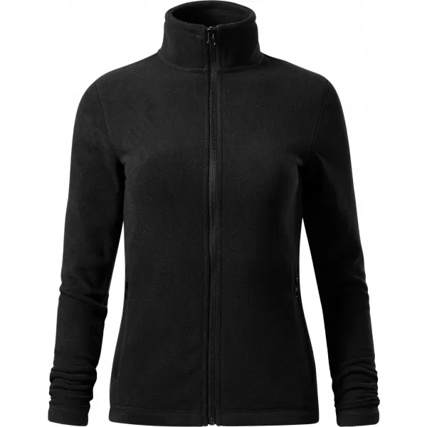  Dámska micro fleece mikina MALFINI FACTOR 853 ČIERNA 