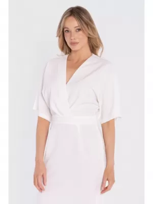 Dámske šaty STYLOVE S434 ECRU