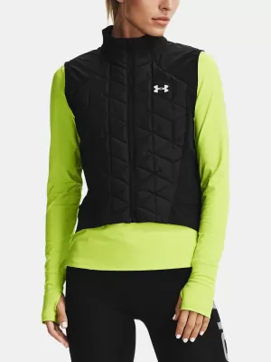 Dámska vesta UNDER ARMOUR CG REACTOR RUN STORM VEST 1355811-001 ČIERNA