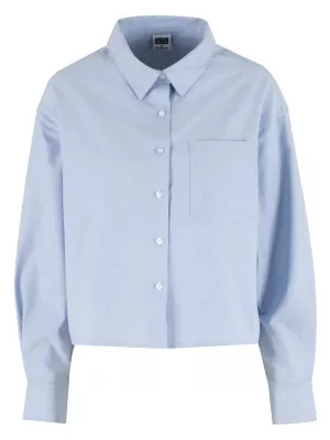 Dámska košeľa URBAN CLASSICS TB8170 LIGHT HORIZON BLUE