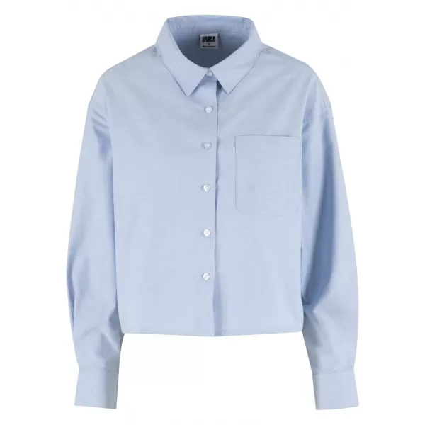  Dámska košeľa URBAN CLASSICS TB8170 LIGHT HORIZON BLUE 
