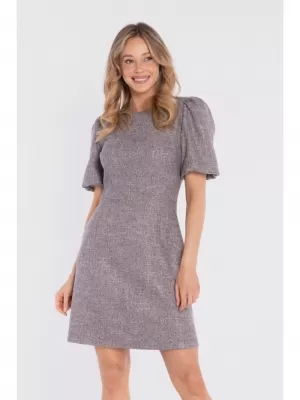 Dámske šaty STYLOVE S431 GRAPHITE