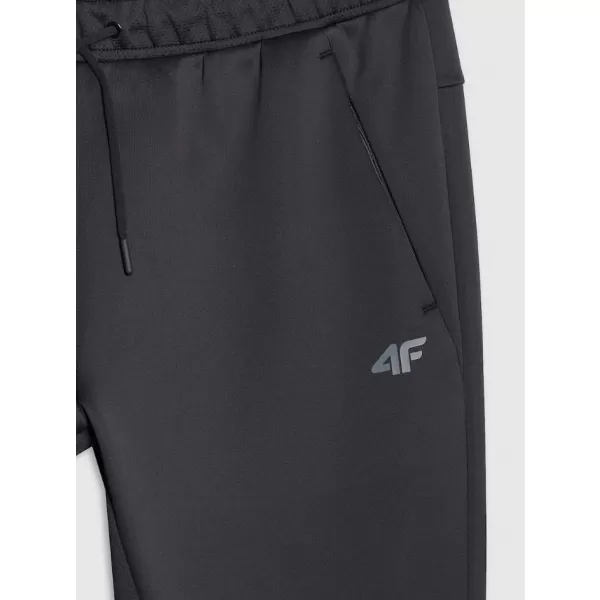  Pánske nohavice 4F WMM00TFTRM1068 DEEP BLACK 