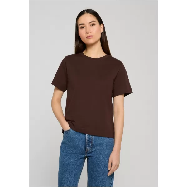  Dámske tričko URBAN CLASSICS TB7494-00075 BROWN 