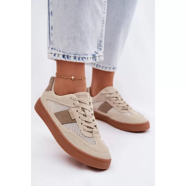  Dámske tenisky BIG STAR SHOES TT274759 BEIGE 