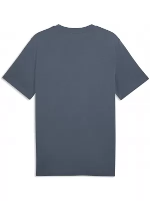 Pánske tričko PUMA GRAPHICS 2 COLOR SMALL NO. 1 LOGO TEE 68471737 EVENING BLUE