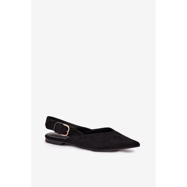  Dámske baleríny BOTO JH598/9755 BLACK 