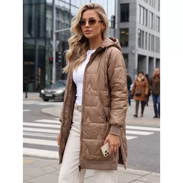  Dámska bunda DSTREET TY5811 KARAMELOVÁ 