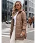 Dámska bunda DSTREET TY5811 KARAMELOVÁ