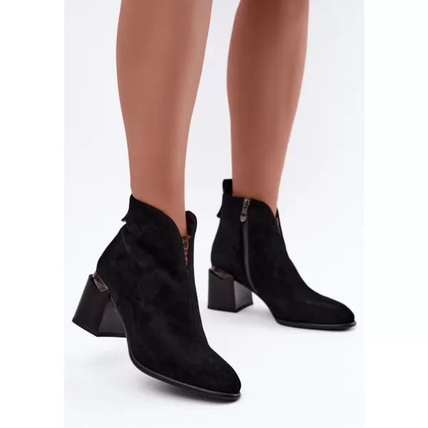  Dámske čižmy BOTO 26BT24-399 BLACK 