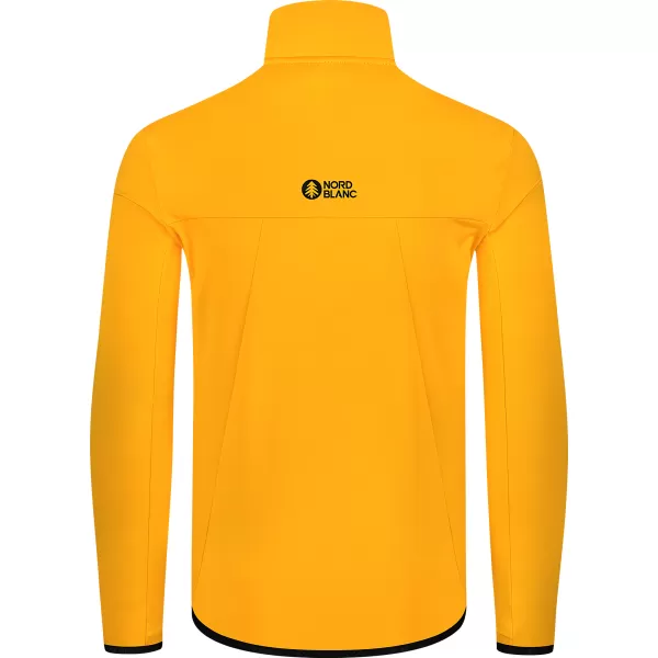  Pánska powerfleece mikina NORDBLANC MORASS NBSFM8335 ŽLTÁ 