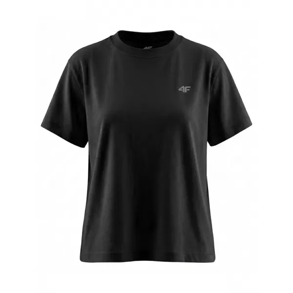  Dámske tričko 4F WMM00TTSHF3310 DEEP BLACK 