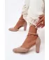 Dámske lodičky ZAZOO 823 BEIGE