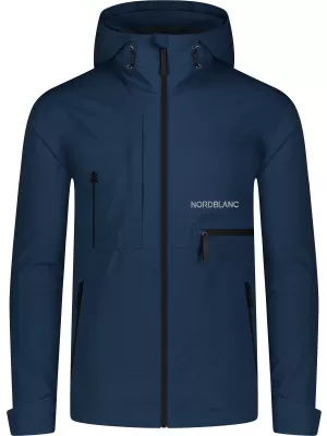 Pánska nepremokavá bunda NORDBLANC RIGID NBSJM8313 MODRÁ