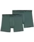Pánske boxerky PUMA SPORT MICROFIBER BOXER 2P 93552016 GREEN