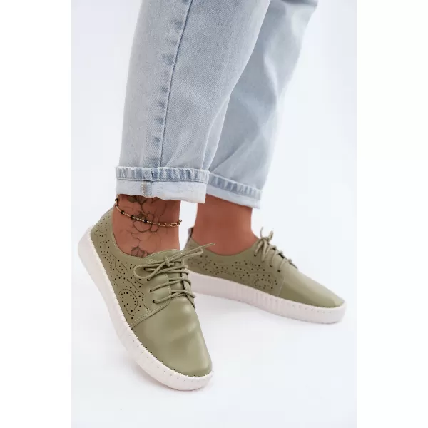  Dámske poltopánky BOTO G2437 GREEN 