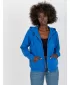 Dámska mikina BASIC FEEL GOOD B-002.06 DARK BLUE