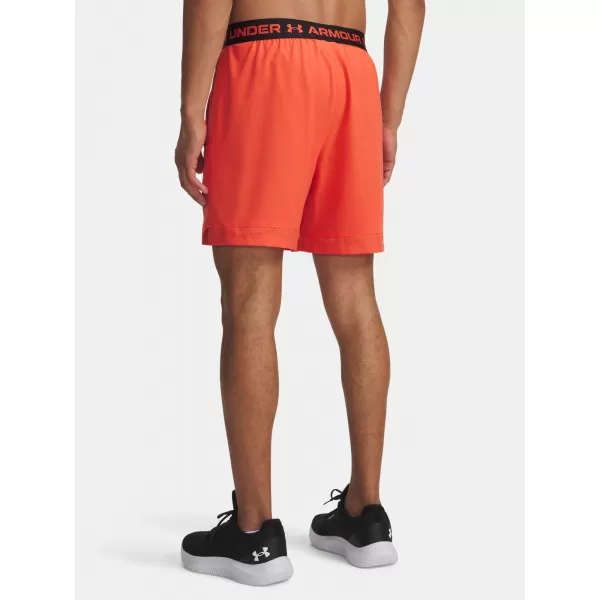  Pánske kraťasy UNDER ARMOUR VANISH WOVEN 6IN SHORTS 1373718-690 ČERVENÁ 