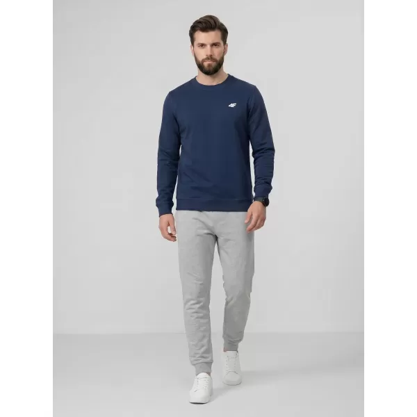  Pánska mikina 4F WMM00TSWSM1768 NAVY 