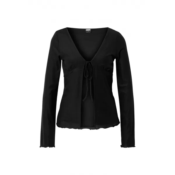  Dámske kardigan URBAN CLASSICS TB8187 BLACK 