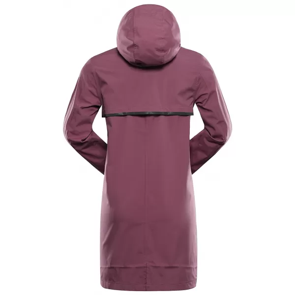  Dámsky nepremokavý kabát ALPINE PRO PERFETA 2 GRAPE NECTAR 
