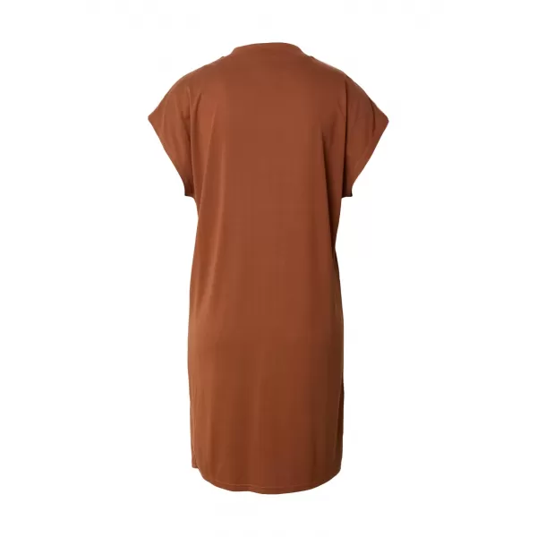  Dámske šaty URBAN CLASSICS TB2598 CINNAMON BROWN 