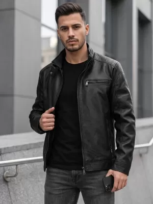 Pánska bunda DSTREET TX5149 ČIERNA