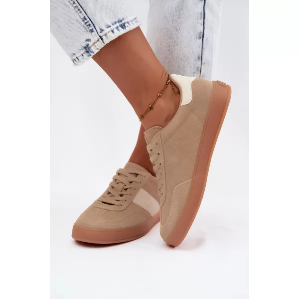  Dámske tenisky BIG STAR SHOES UU274009 BEIGE 