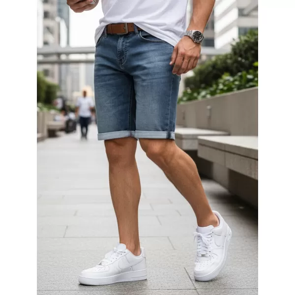  Pánske kraťasy DSTREET SX2572 MODRÁ 