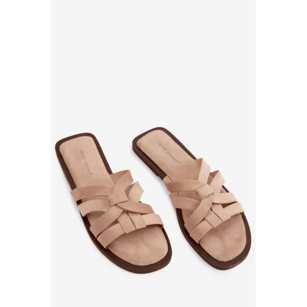  Dámske šľapky BOTO 9826 BEIGE 