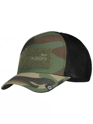 Šiltovka PENTAGON DELTA TACTICAL BB MESH K13069-CAMO WOODLAND