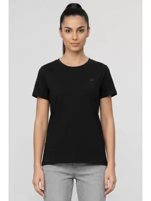 Dámske tričko 4F WAW25TTSHF2350 DEEP BLACK