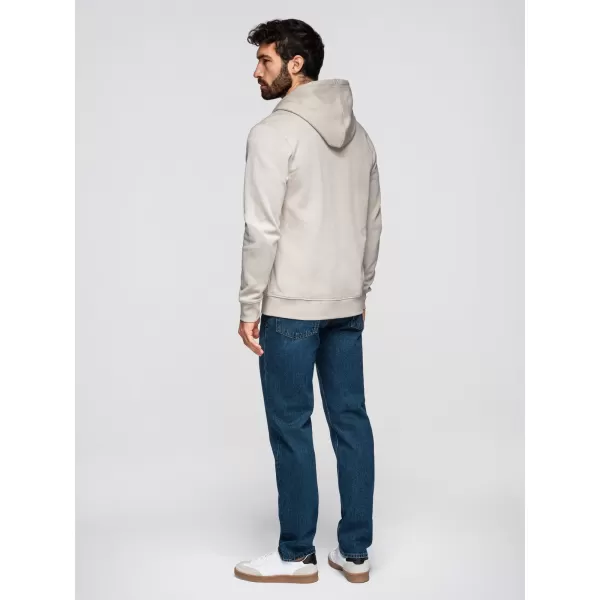  Pánska mikina OMBRE OM-SSBZ-0272 LIGHT BEIGE 