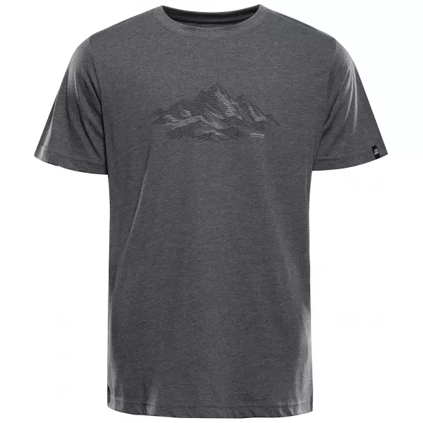  Pánske funkčné tričko ALPINE PRO GREM 3 DARK TRUE GRAY VARIANT PC 