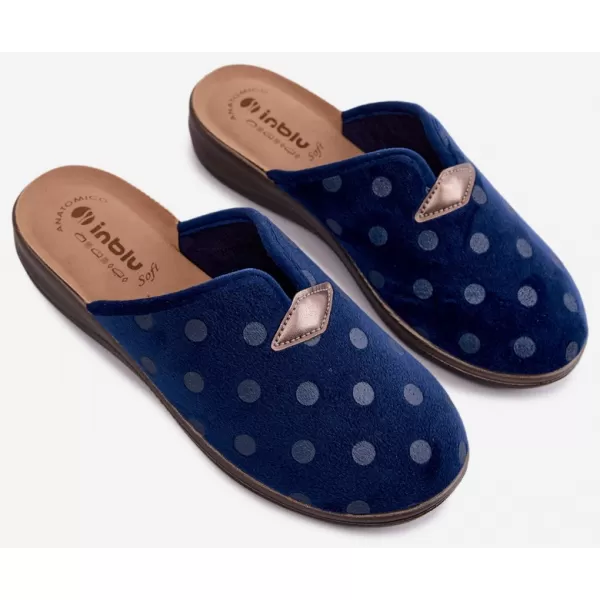  Dámske šľapky INBLU OD000014 NAVY BLUE 