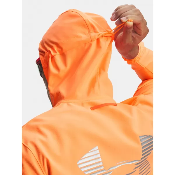  Pánska bunda UNDER ARMOUR UA VELOCITI PRO STORM JACKET 6005897-824 ORANŽOVÁ 