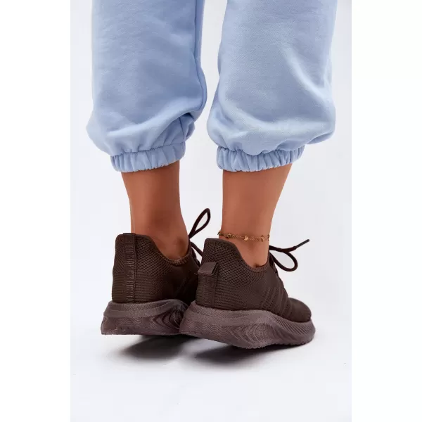  Dámske tenisky BIG STAR SHOES UU274055 BROWN/BEIGE 